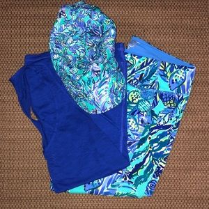Lilly Pulitzer Accessories - Lilly Pulitzer Run Around Hat - Bennet Blue Lilly Pulitzer Accessories - Lilly Pulitzer Run Around Hat - Bennet Blue